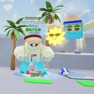 Maxed 26.7Qi/s Summer Yetini Fridgeloni & Luck Rot- Go Up!