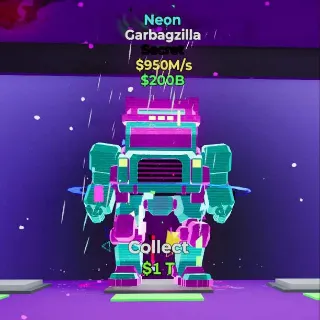 Fortnite Steal The Brainrot - Neon Garbagzilla - 950m/s