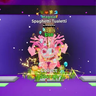Fortnite Steal The Brainrot- Magical Spaghetti Tualetti w/4 Traits