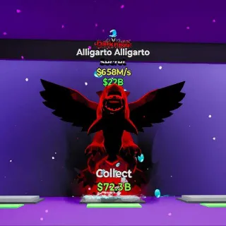 Fortnite Steal The Brainrot- Darkness Alligarto Alligarto w/1 trait 658m/s
