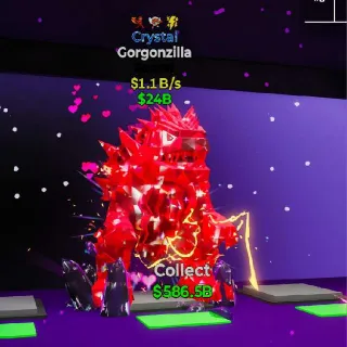 Fortnite Steal The Brainrot- 1.1B/s Crystal Gorgonzilla w/3 traits