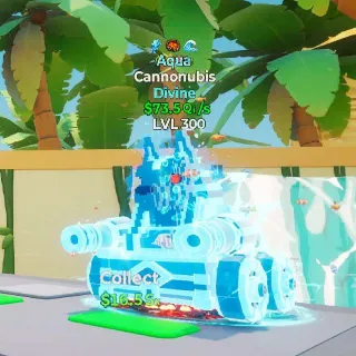 73.5Qi/s Maxed Aqua Cannonubis w/3 traits- Go Up
