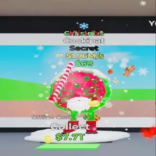 Fortnite Steal The Brainrot- Rare Christmas Cookipat w/1 trait 196m/s