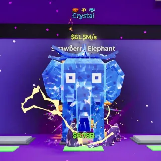 Fortnite Steal The Brainrot- 615m/s Crystal Strawberry Elephant!!