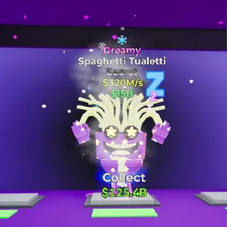 Fortnite Steal The Brainrot- Dreamy Spaghetti Tualetti w/1 trait 320m/s
