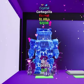 Fortnite Steal The Brainrot- 1.8B/s Crystal Garbagzilla w/2 traits
