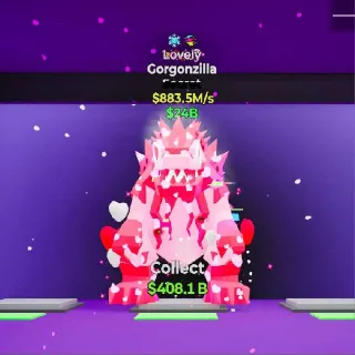 Fortnite Steal The Brainrot- Lovely Gorgonzilla w/2 traits 883.5m/s