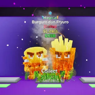 Fortnite Steal The Brainrot- 1.2B Magical Burguro Dan Fryuro w/ 1 trait