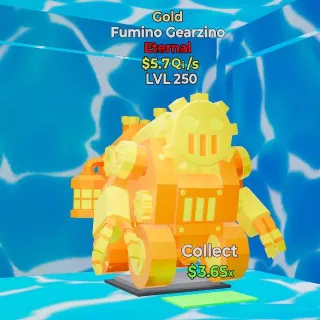 Max 5.7Qi/s - Gold Fumino Gearzino - Steal The Brainrot