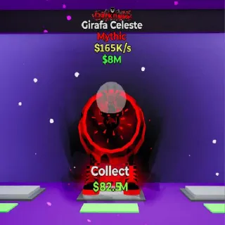 Fortnite Steal The Brainrot- Darkness Girafa Celeste