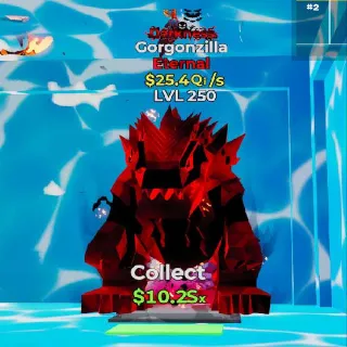 25.4Qi/s Max Level- Darkness Gorgonzilla-2 Traits- Steal The Brainrot!