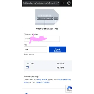 $83.98 CAD Best Buy