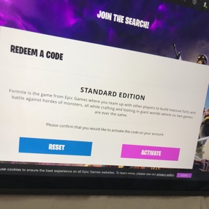 Redeem Fortnite Codes