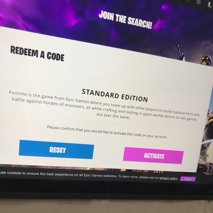 fortnite save the world code - a code for fortnite