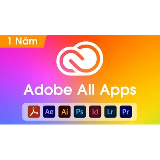 Adobe Creative Cloud All App 1 Month