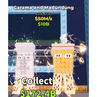 GARAMA AND MADUNGDUNG 50M/S