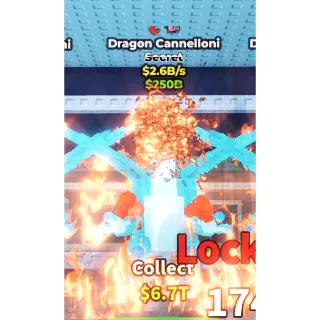 2.6B/S DIAMOND DRAGON CANNELLONI