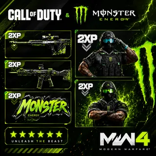 Call of Duty MW4 x Monster Energy Full Bundle