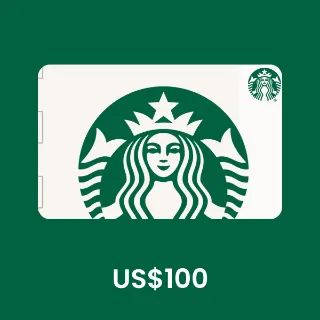 $100.00 USD Starbucks