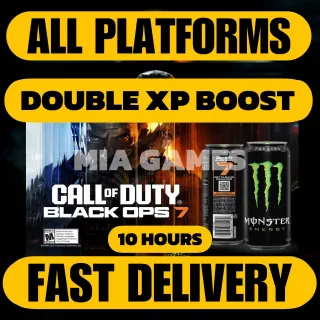 Call of Duty: Black Ops 7 - 10 Hours Double XP Boost 