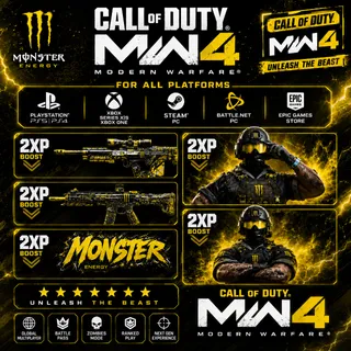 MW4 Monster Energy Set