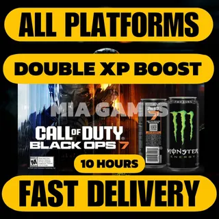 Call of Duty: Black Ops 7 - 10 Hours Double XP Boost 