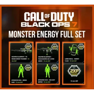 Call of duty Black Ops 7 Monster Energy Bundle