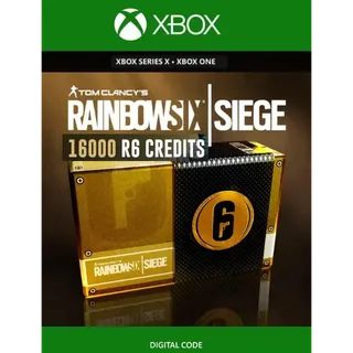 TOM CLANCY'S RAINBOW SIX SIEGE: 16000 R6 CREDITS