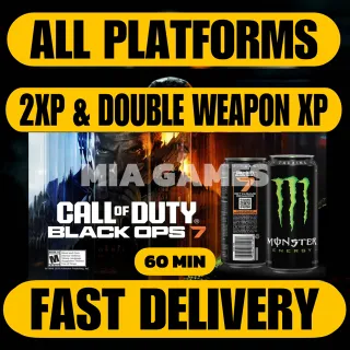 Call of Duty: Black Ops 7 - 1 Hour Double XP + Double Weapon Xp Boost 