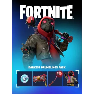  Fortnite - Darkest Grumblings Pack USA