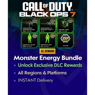 Call of duty Black Ops 7 Monster Energy Operator Full Set