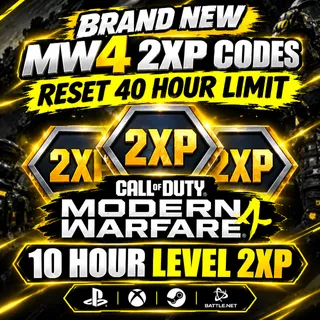 MW4 - 10 Hours Double XP Boost CO