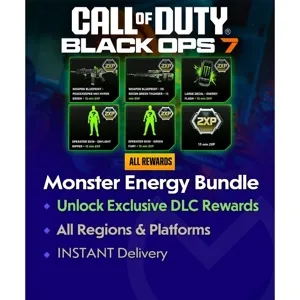 Call of duty Black Ops 7 Monster Energy Operator Full Set