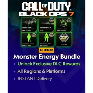 Call of duty Black Ops 7 Monster Energy Operator Full Set
