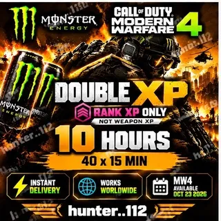 MW4 - 10 Hours Of Double Xp