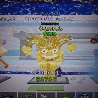 Spaghetti Tualetti Crystal