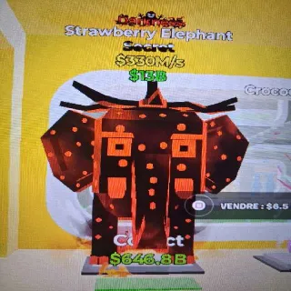 Strawberry Elephant Darkness