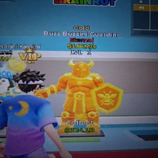 Buzz Buzzini Guardini Gold Steal The Brainrot Fortnite