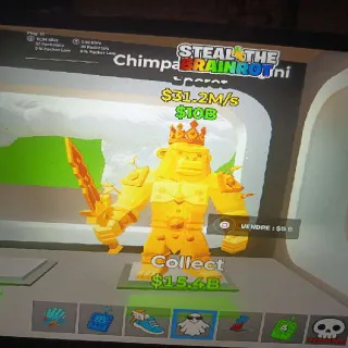 Chimpanzini Kingini Gold