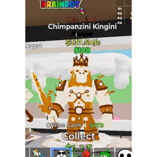 chimpanzini kingini Chocolat