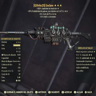 Weapon | Q50vhc25 Enclave Sniper