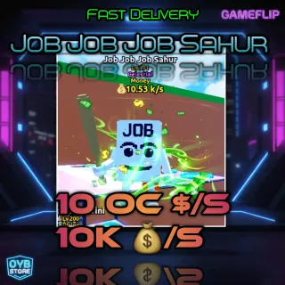 Escape Tsunami For Brainrot | Job Job Job Sahur | 10 Oc$/s