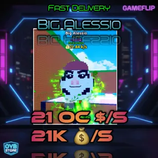 Escape Tsunami For Brainrot | Big Alessio |21 Oc$/s