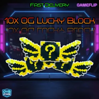 Escape Waves For Lucky Blocks | 10x OG Lucky Blocks