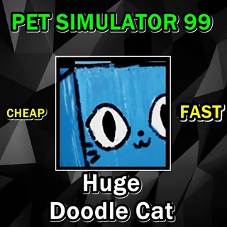 HUGE DOODLE CAT