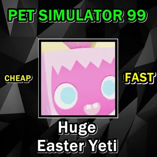 Huge Easter Yeti