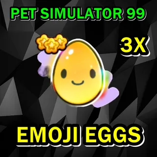 EMOJI EGG | 3X