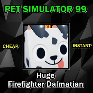 Huge Firefighter Dalmatian