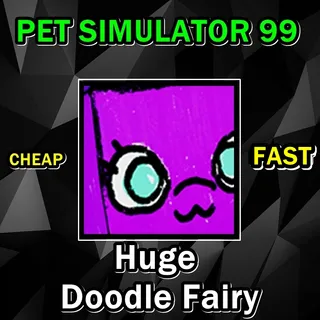 HUGE DOODLE FAIRY