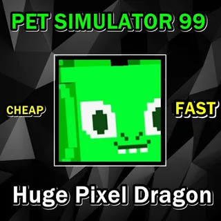 Huge Pixel Dragon